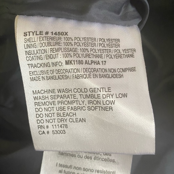 Women’s Navy Zip-Up Snowsuit Overalls from Arctix, Size 2X - Picture 9 of 9